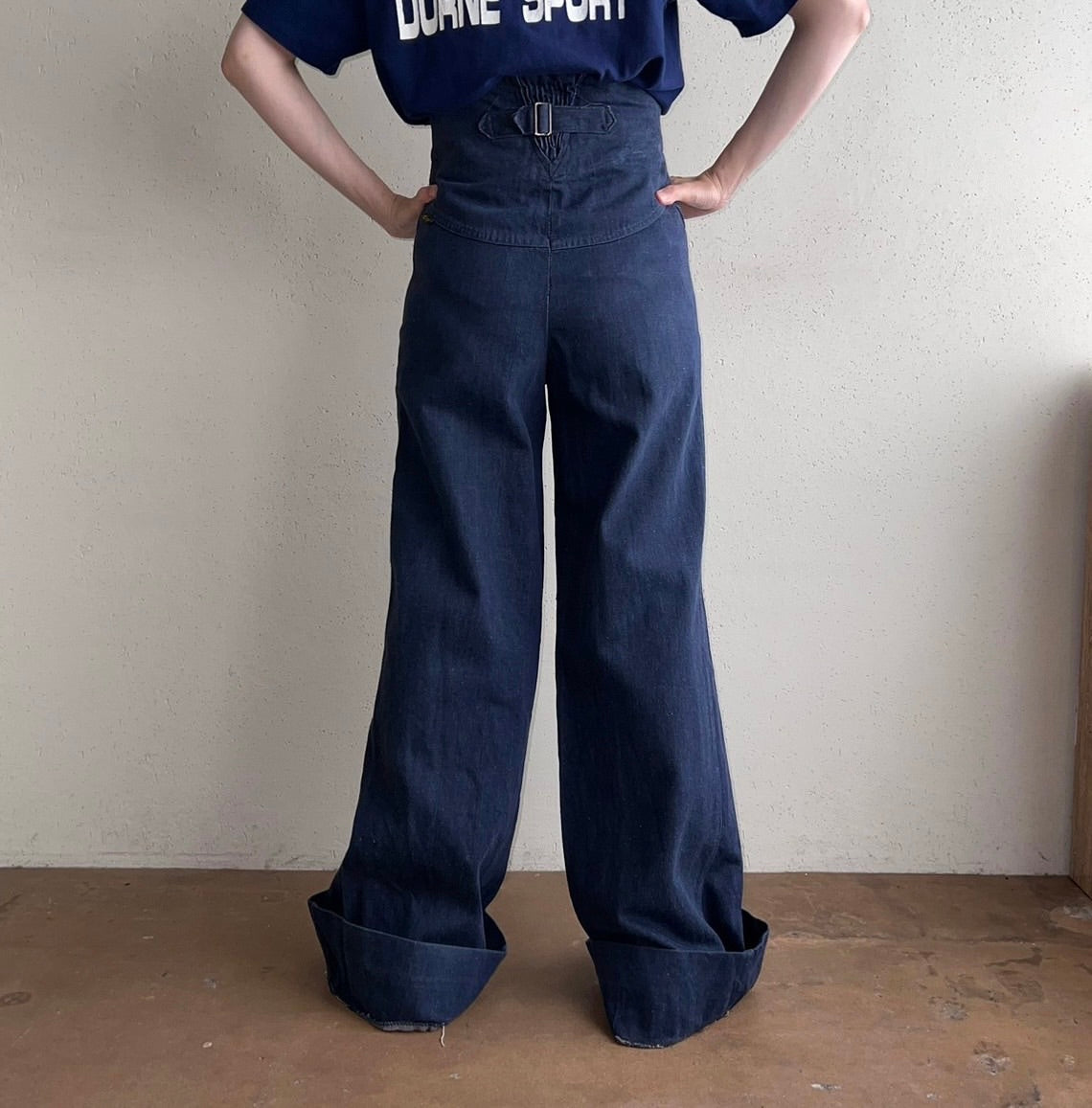 50s,60s High Waisted Denim