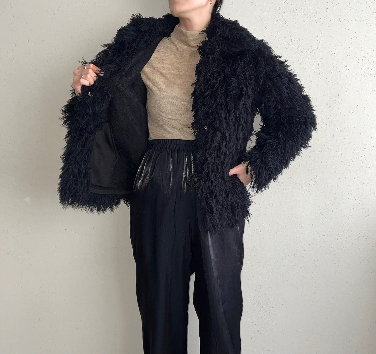 70s80s "Anissa" Design Jacket Made in France