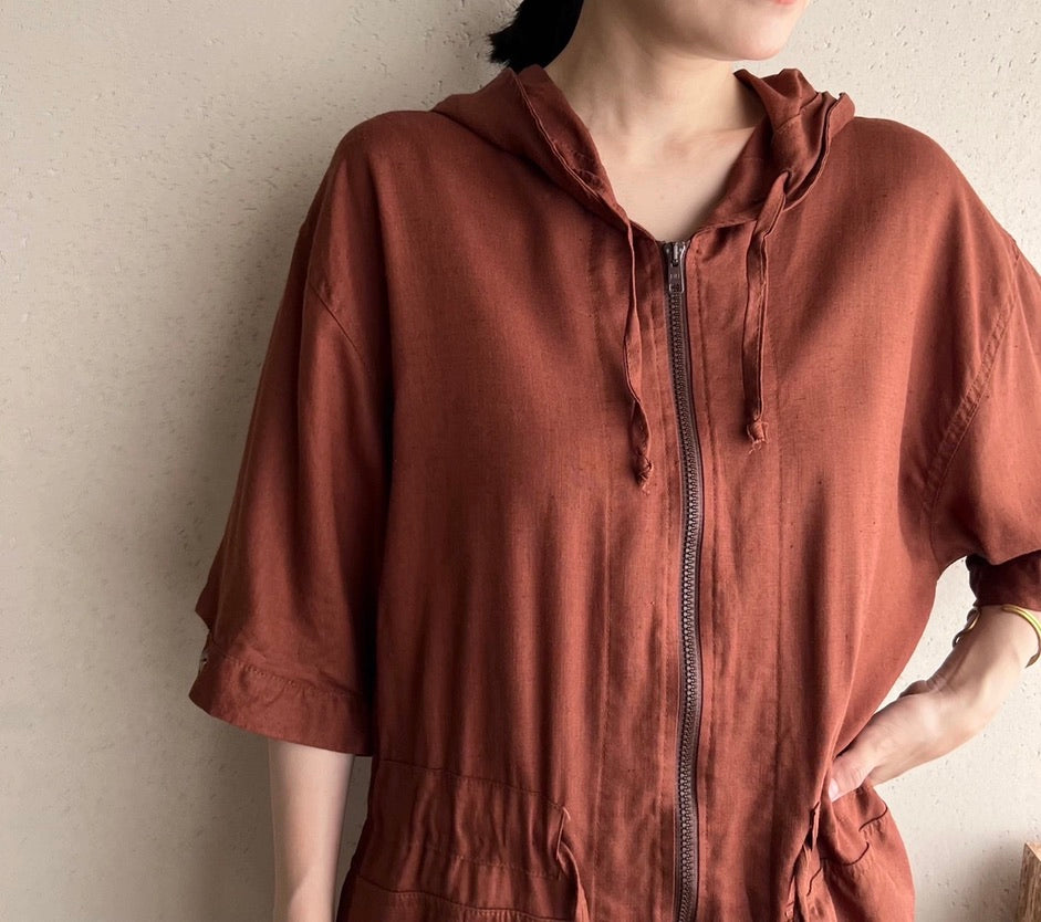 90s Hooded Jacket Made in Italy
