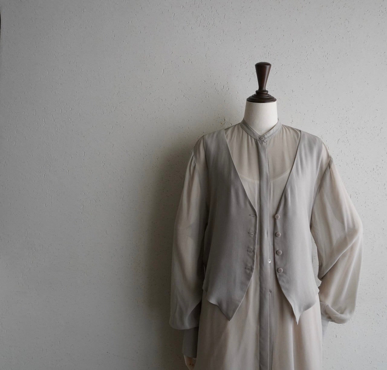 90s Design Sheer Blouse Made in USA