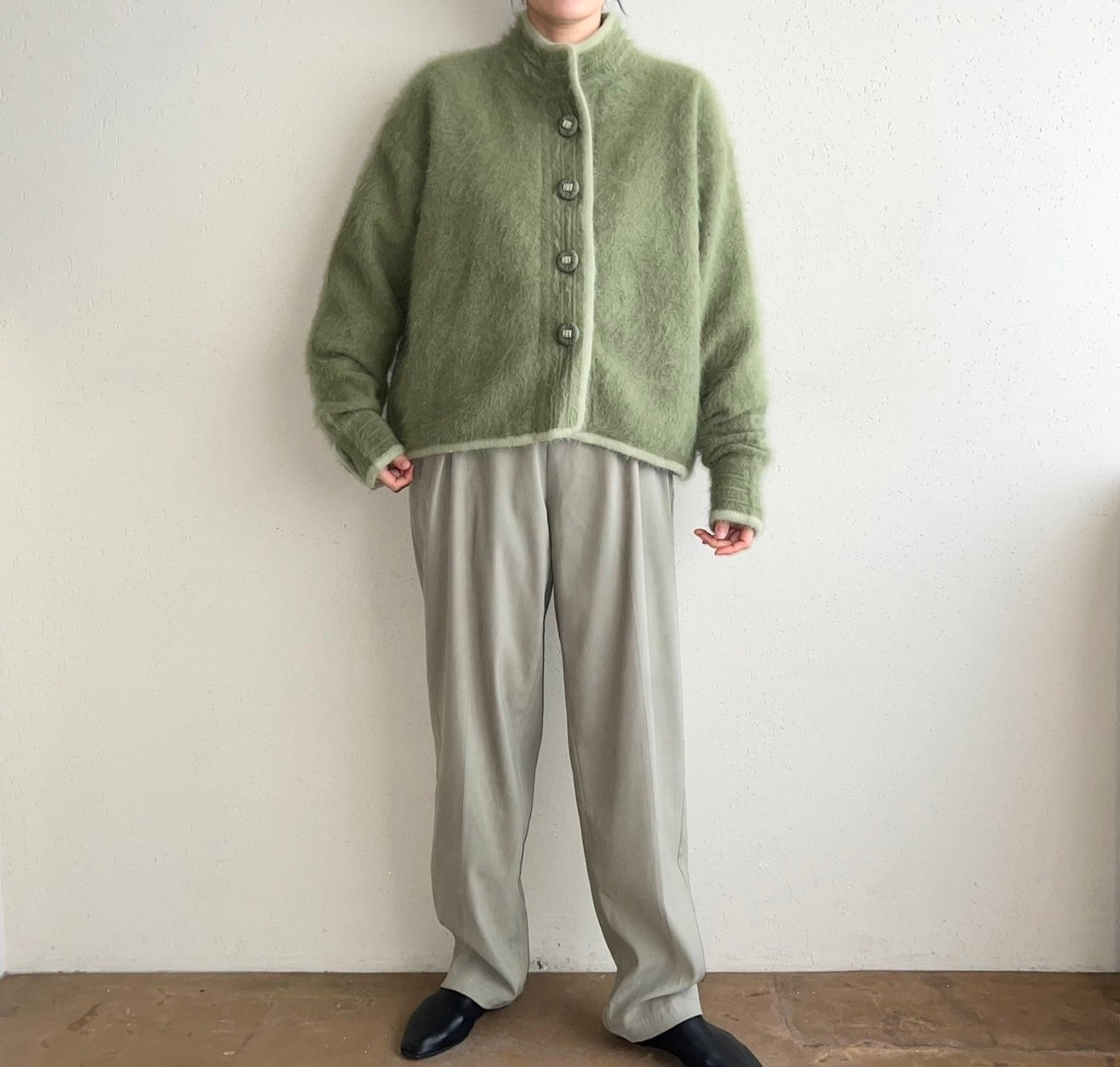 90s Angora Knit Jacket