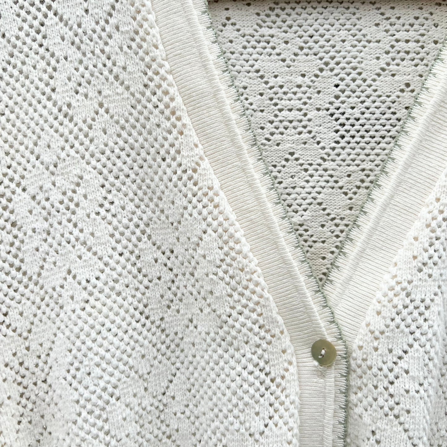 90s Design Top Cardigan