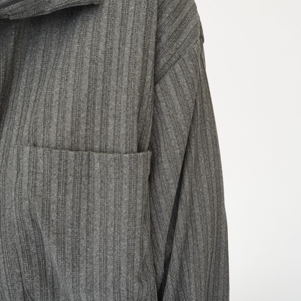 90s Ribbed Zip Top