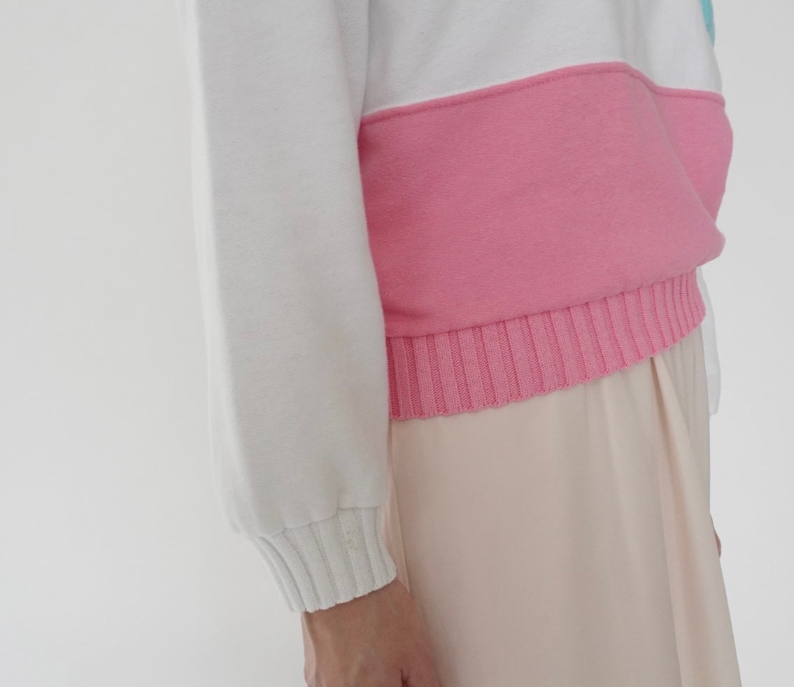 80s Pocket Sweater Made in USA
