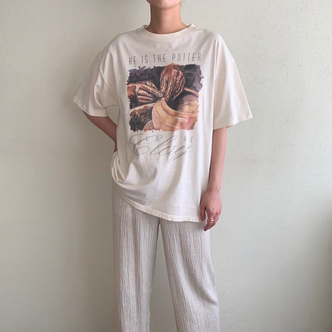90s Printed T-shirt Made in USA