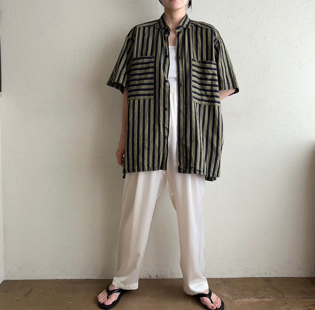 90s EURO Striped Shirt