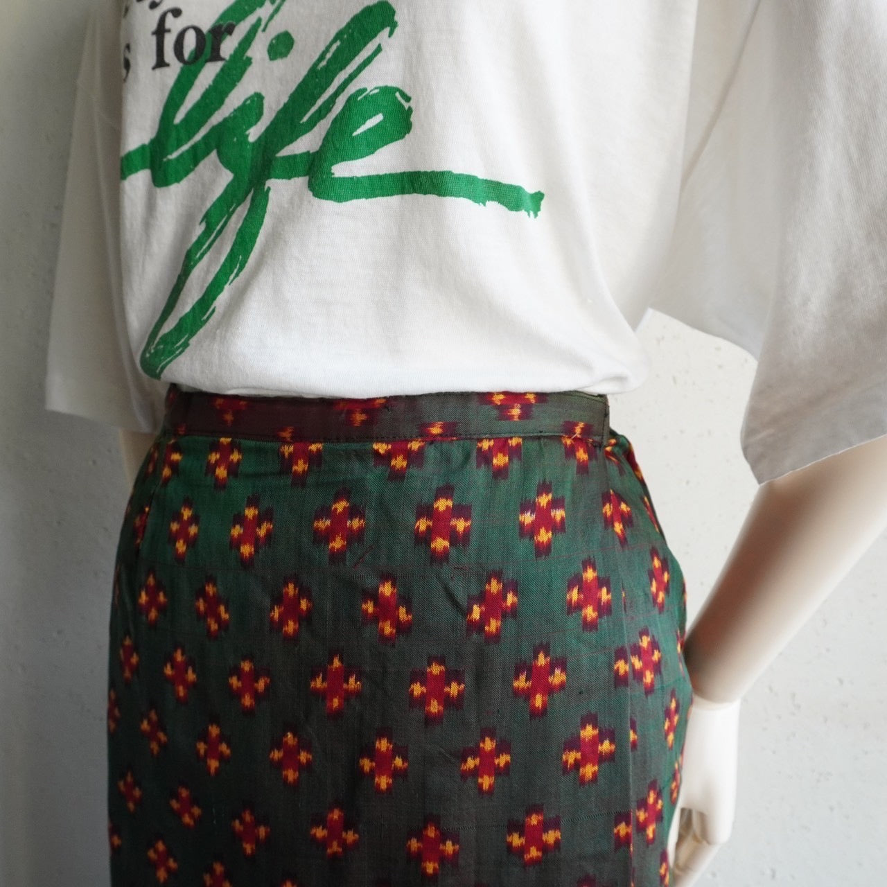 70s Wrap Skirt