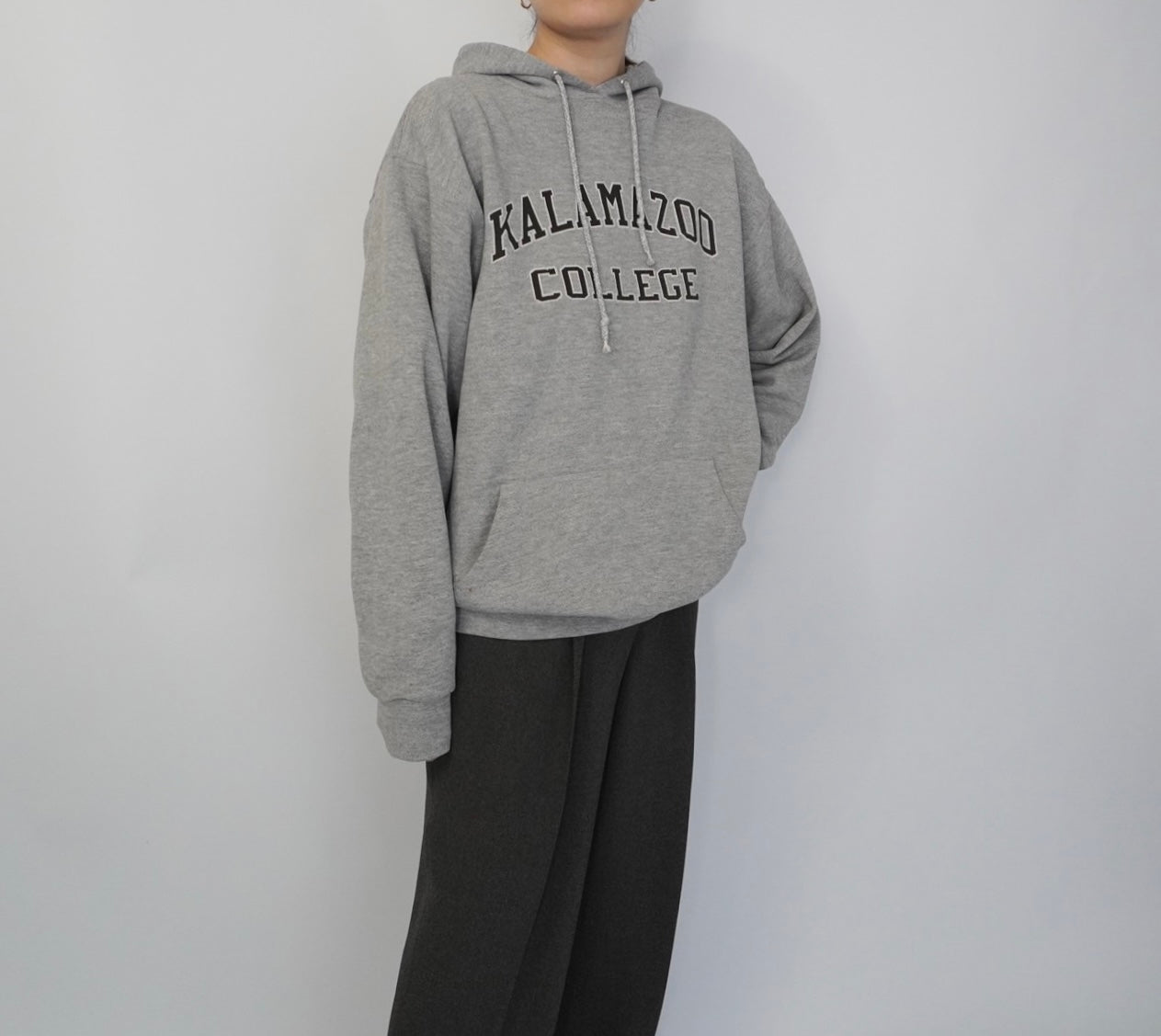 90s Hooded Sweater Made in USA