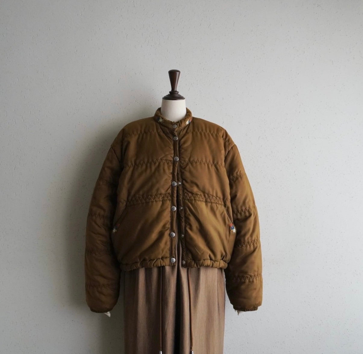 90s Embroidery Jacket Made in Italy