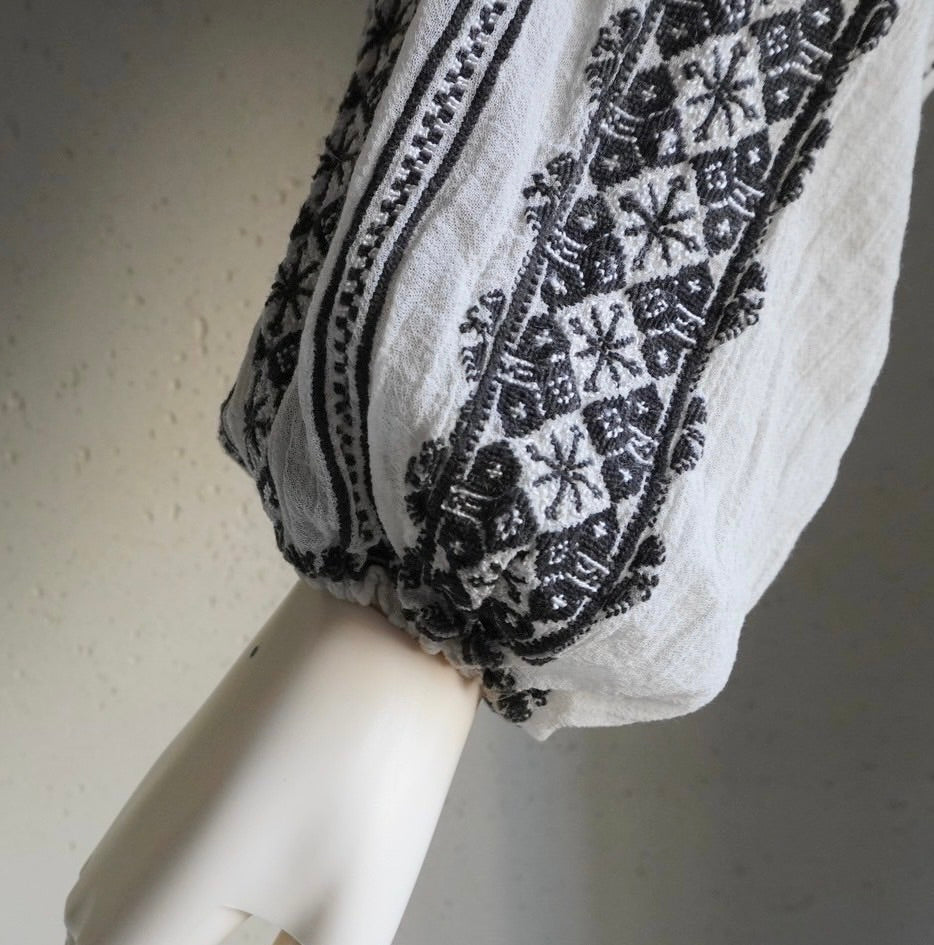 40s Romanian Embroidery Tunic