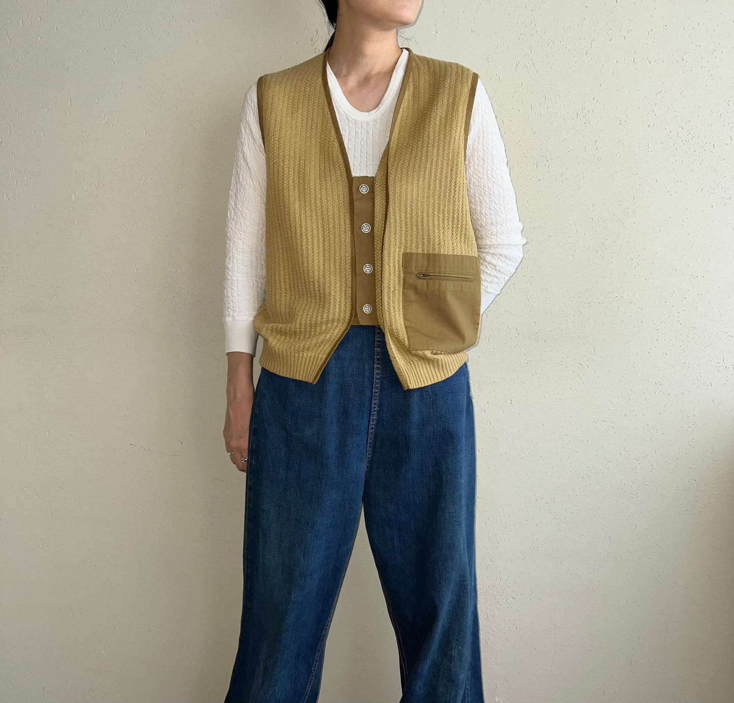 90s Knit Vest Made in Italy