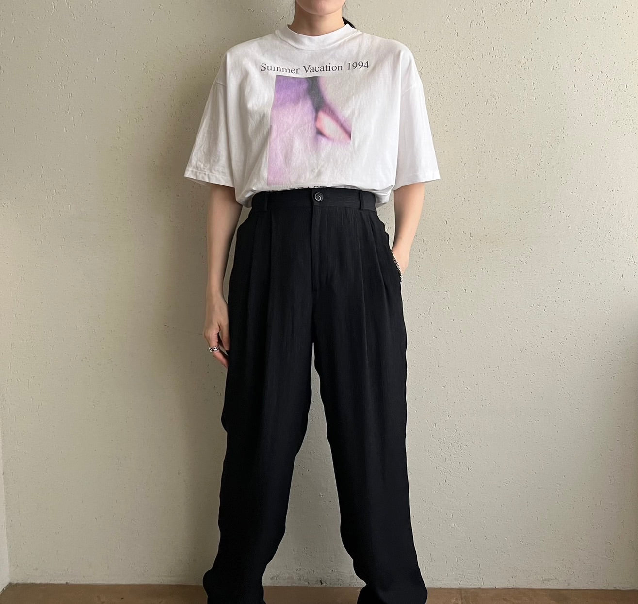 90s Printed T-shirt Made in USA