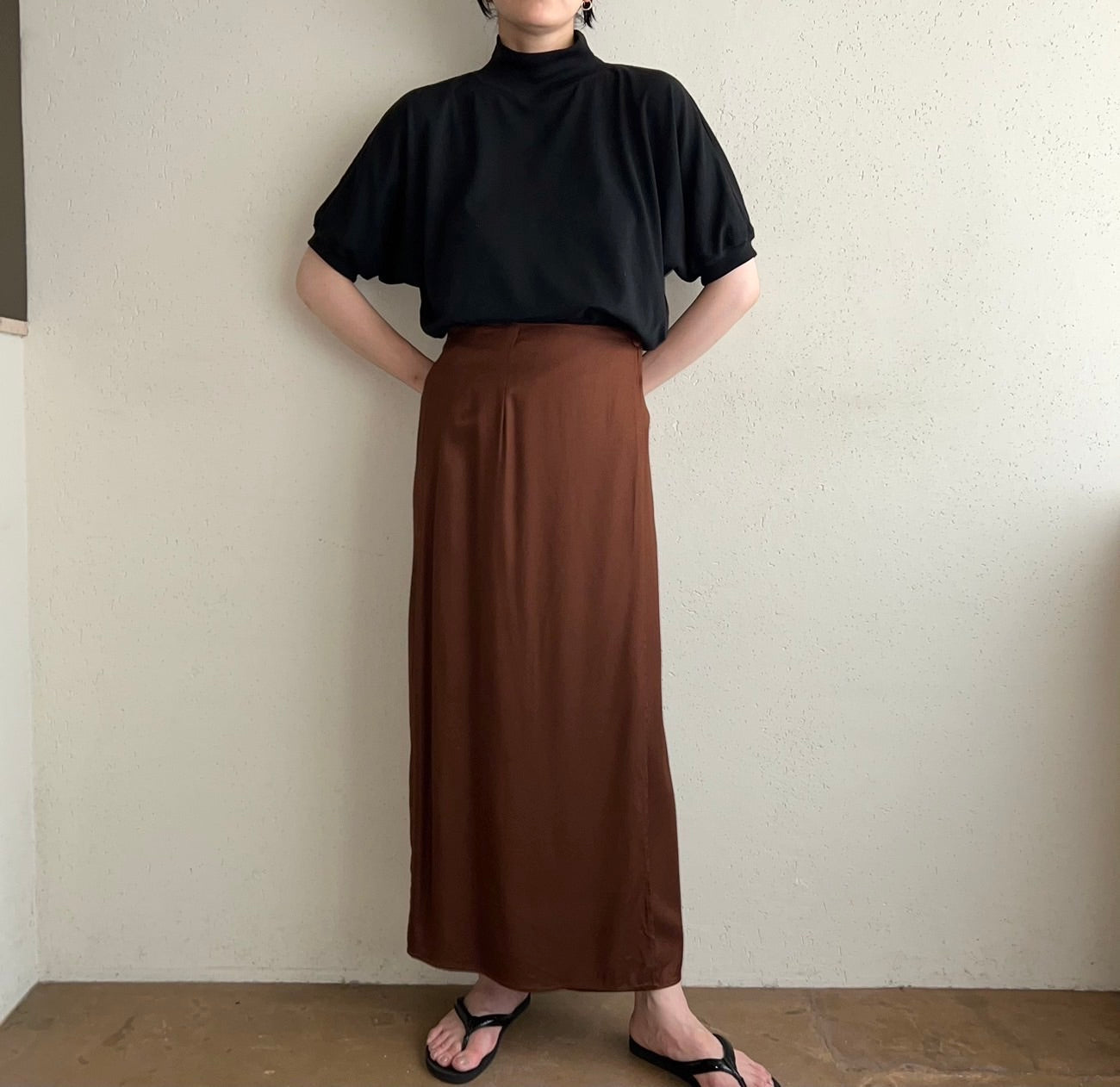 90s Rayon Skirt