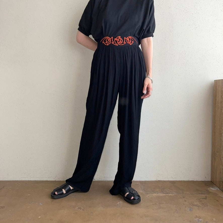 90s Rayon Pants Made in USA