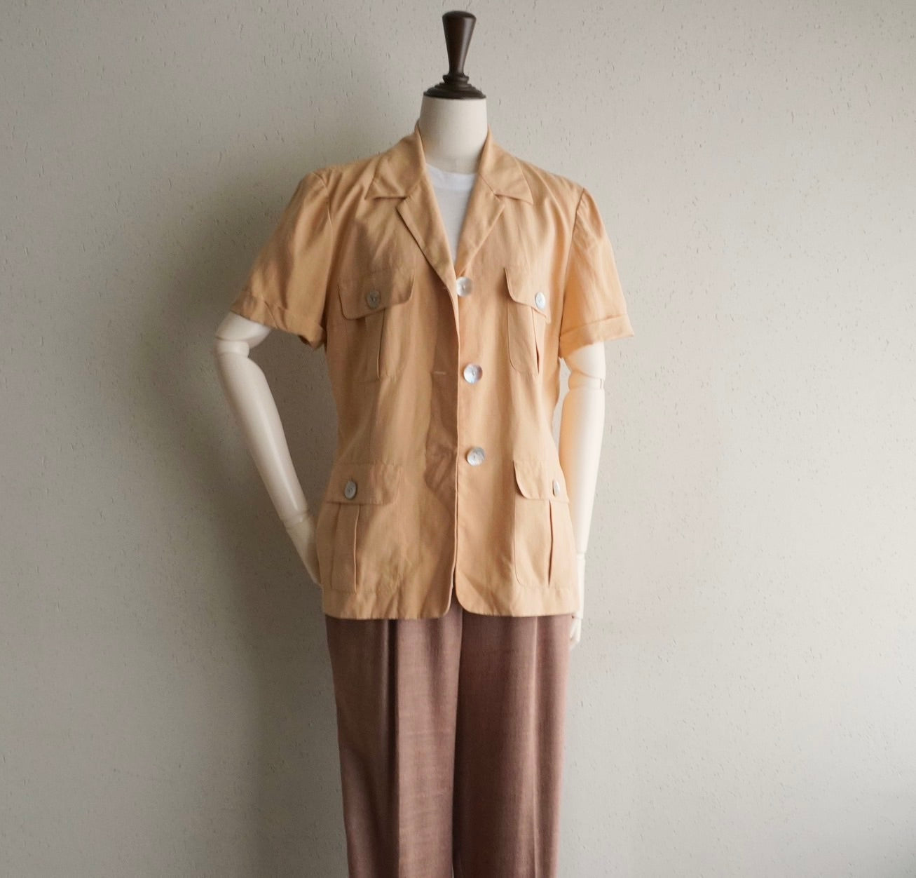 90s Silk Shirt, Jacket