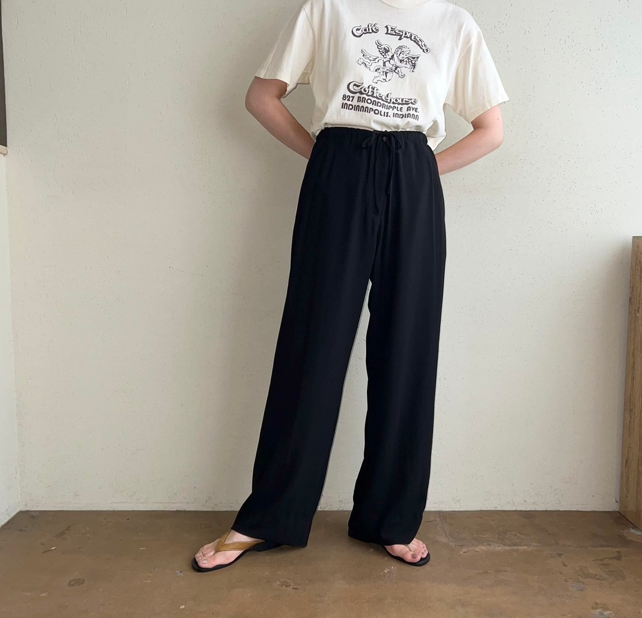 90s Black Pants DEAD STOCK