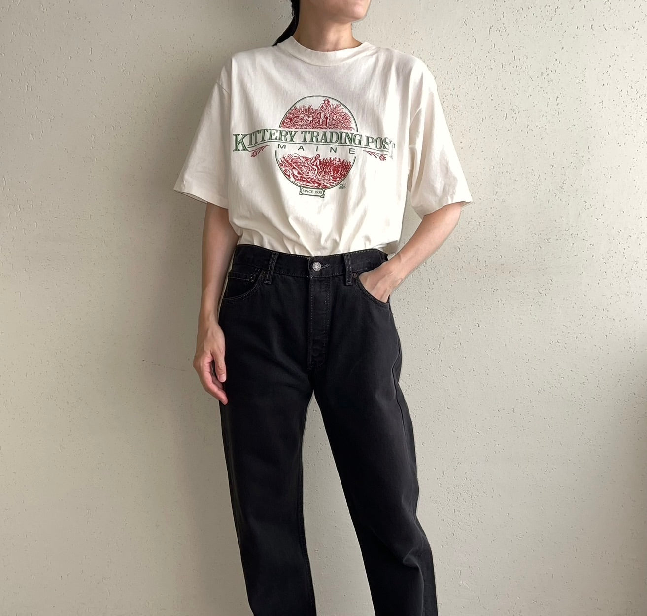 90s Printed T-shirt Made in USA