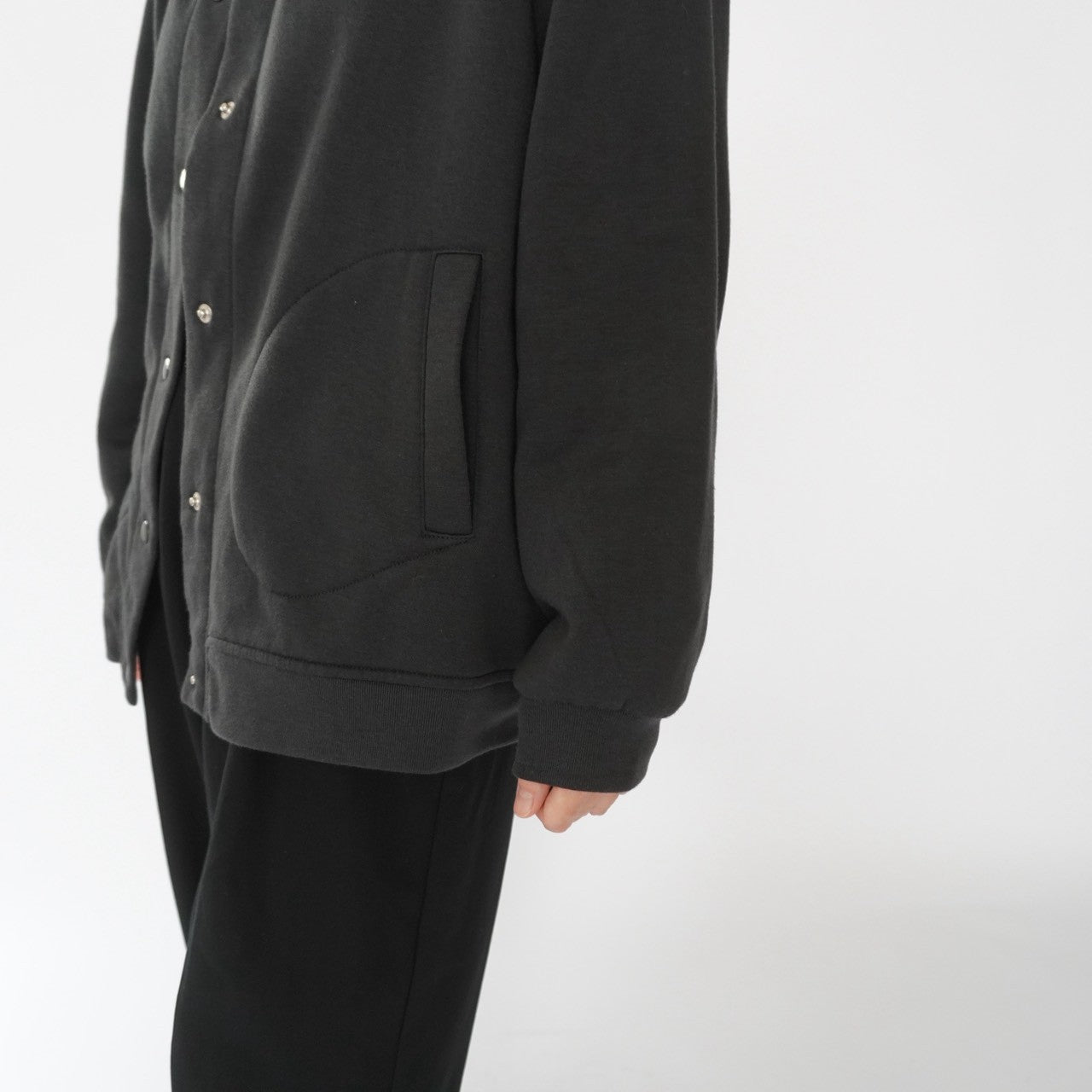 90s Black Sweater Jacket,Cardigan