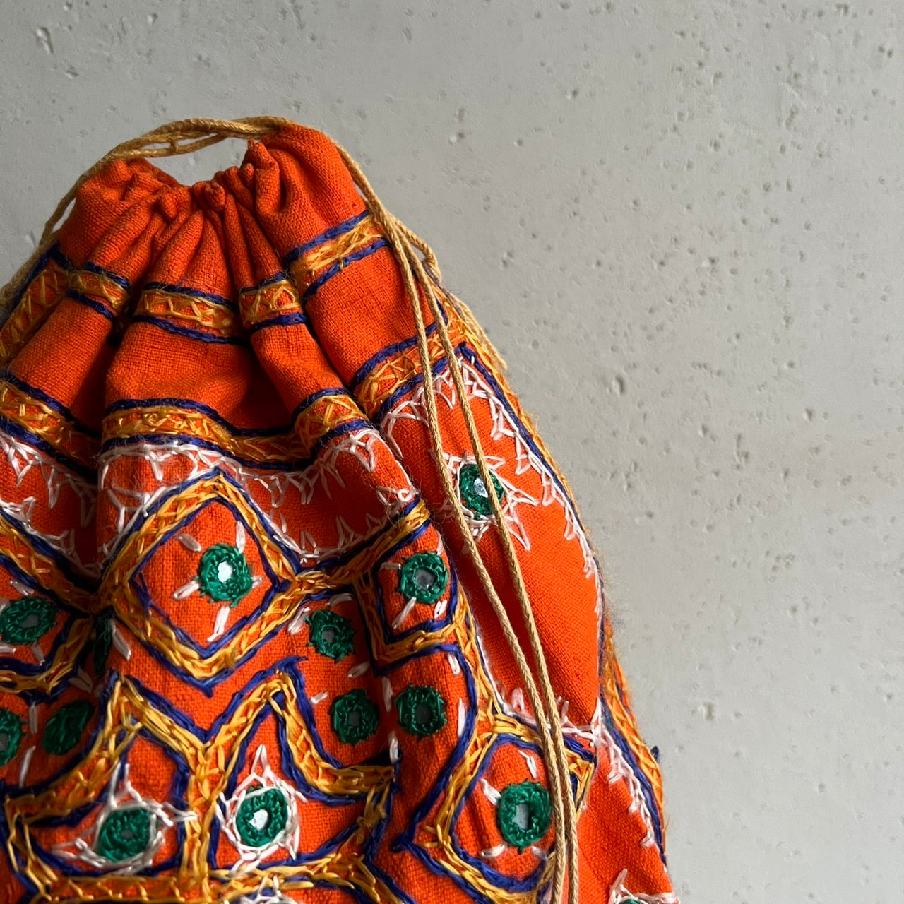 70s Embroidery Bag