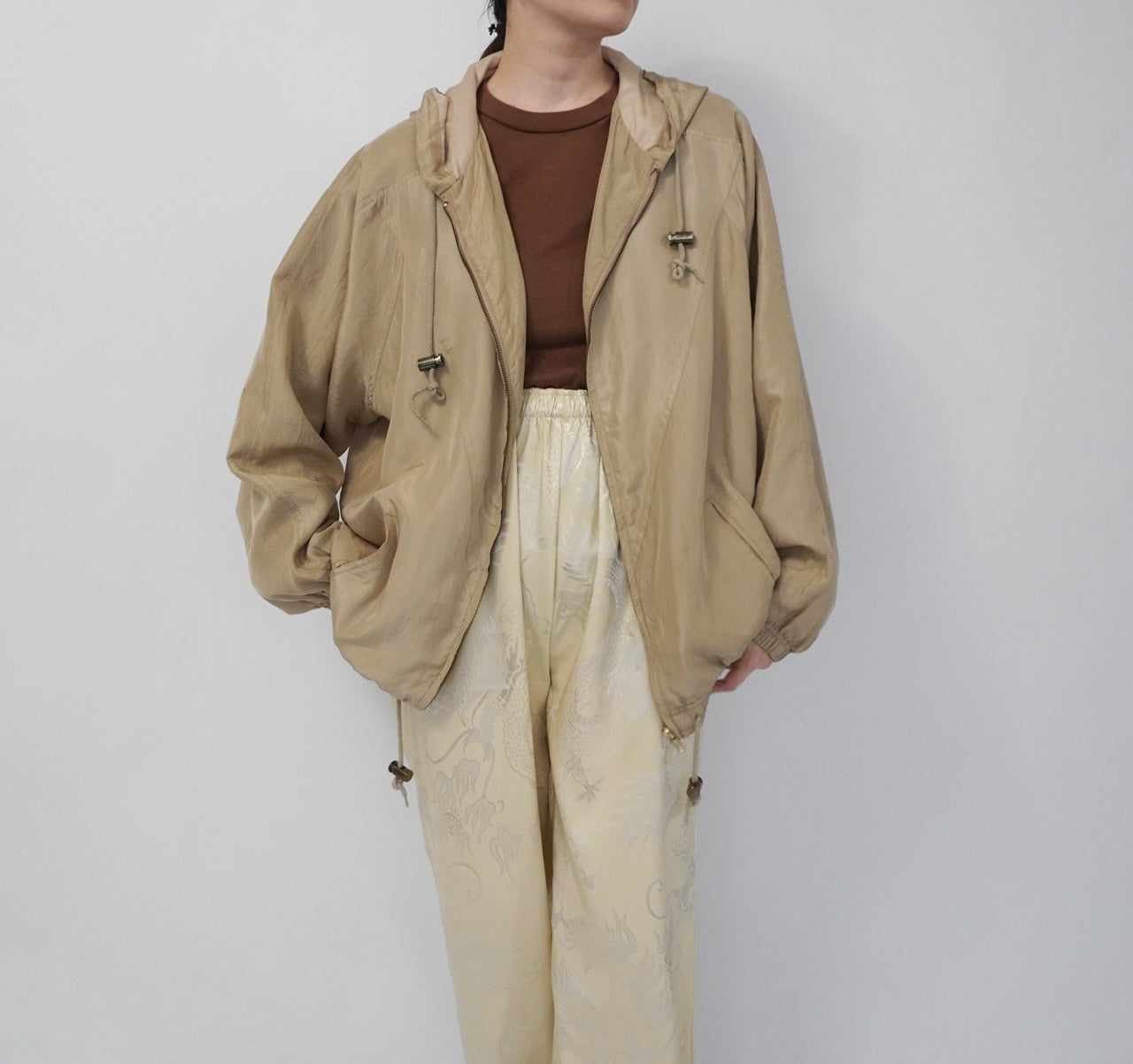90s Silk Light Jacket
