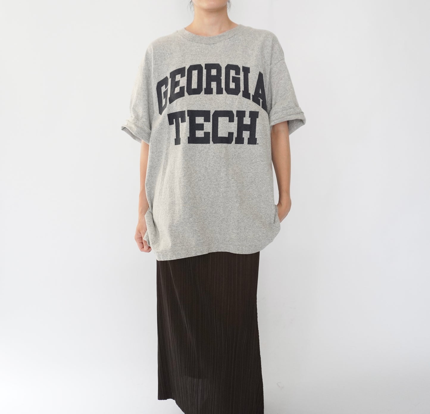 90s Printed Big T-shirt Made in USA