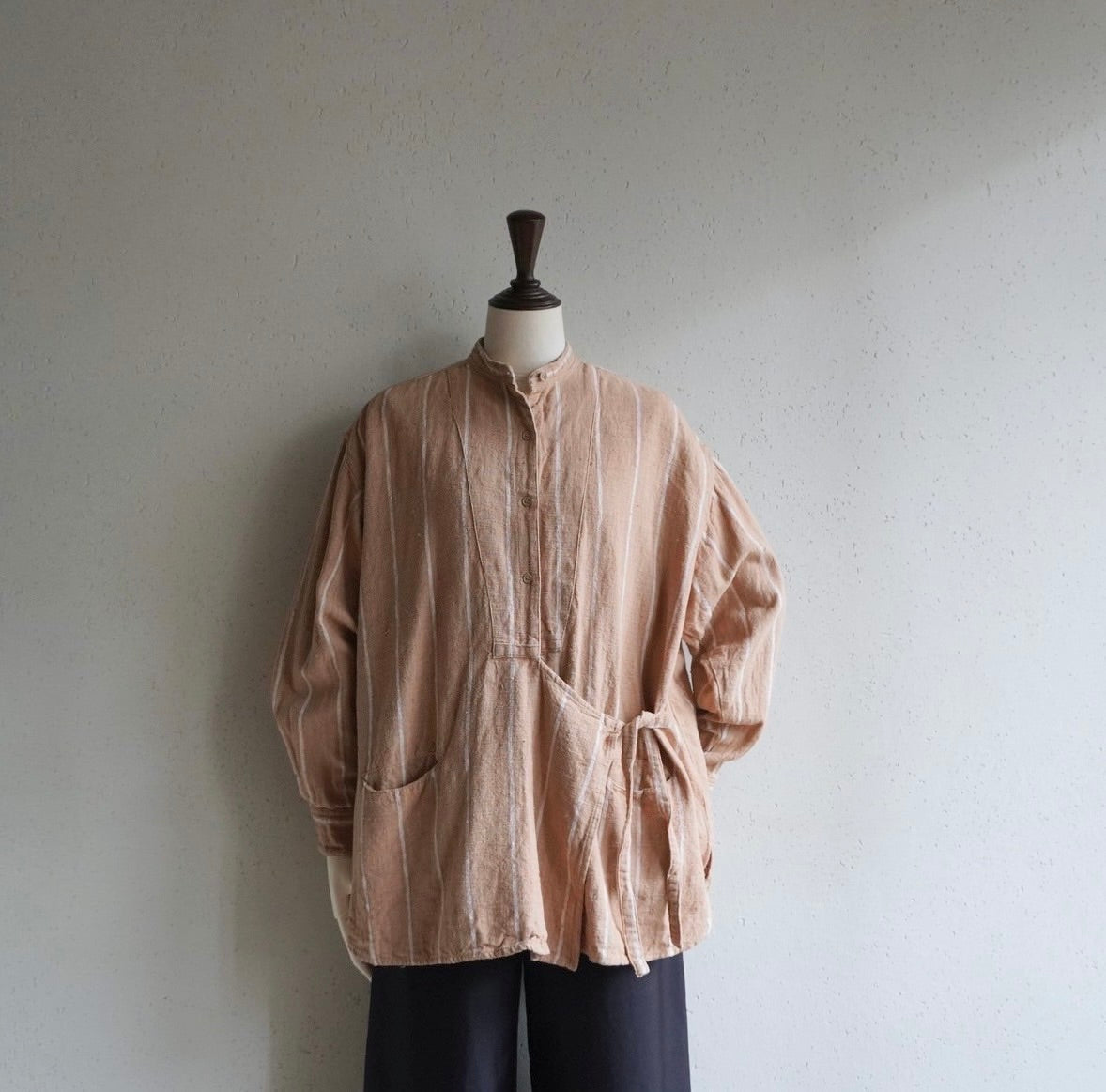 80s Striped Cotton Shirt