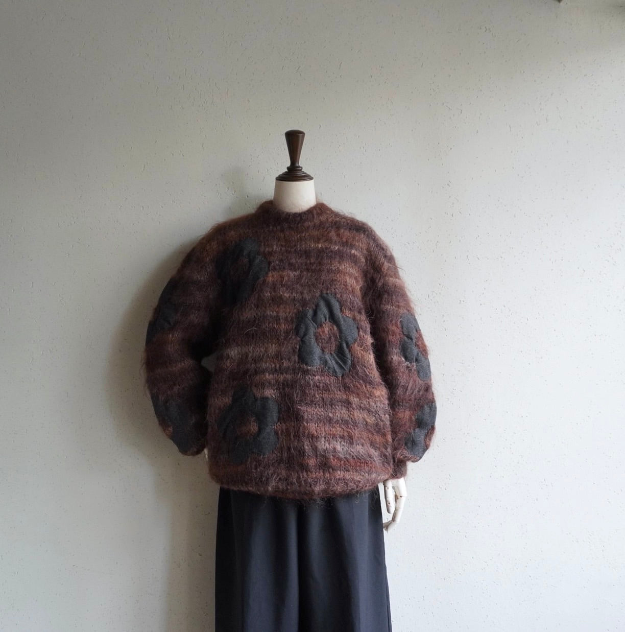80s Design Mohair Knit Made in Italy
