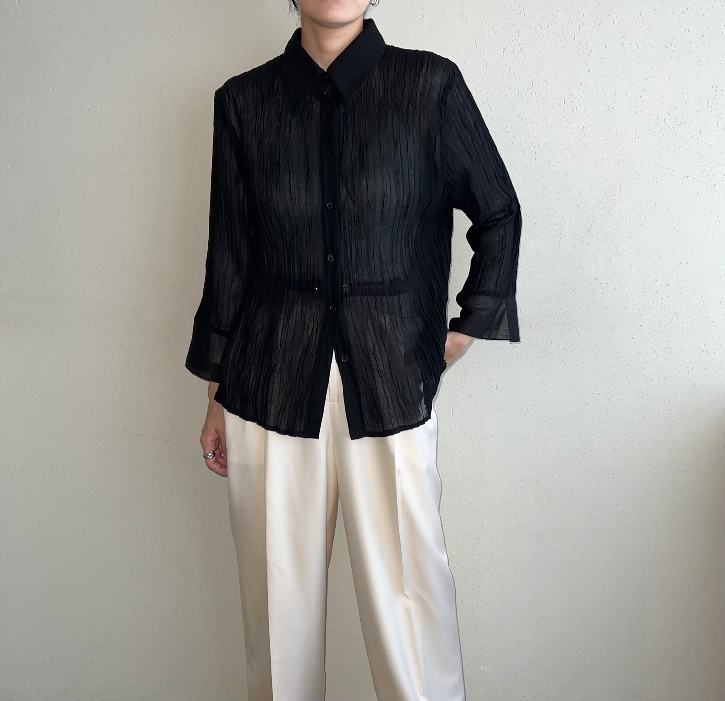 90s EURO Sheer Shirt