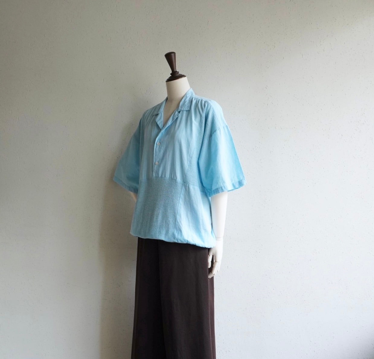 90s Cotton Linen Top Made in Italy