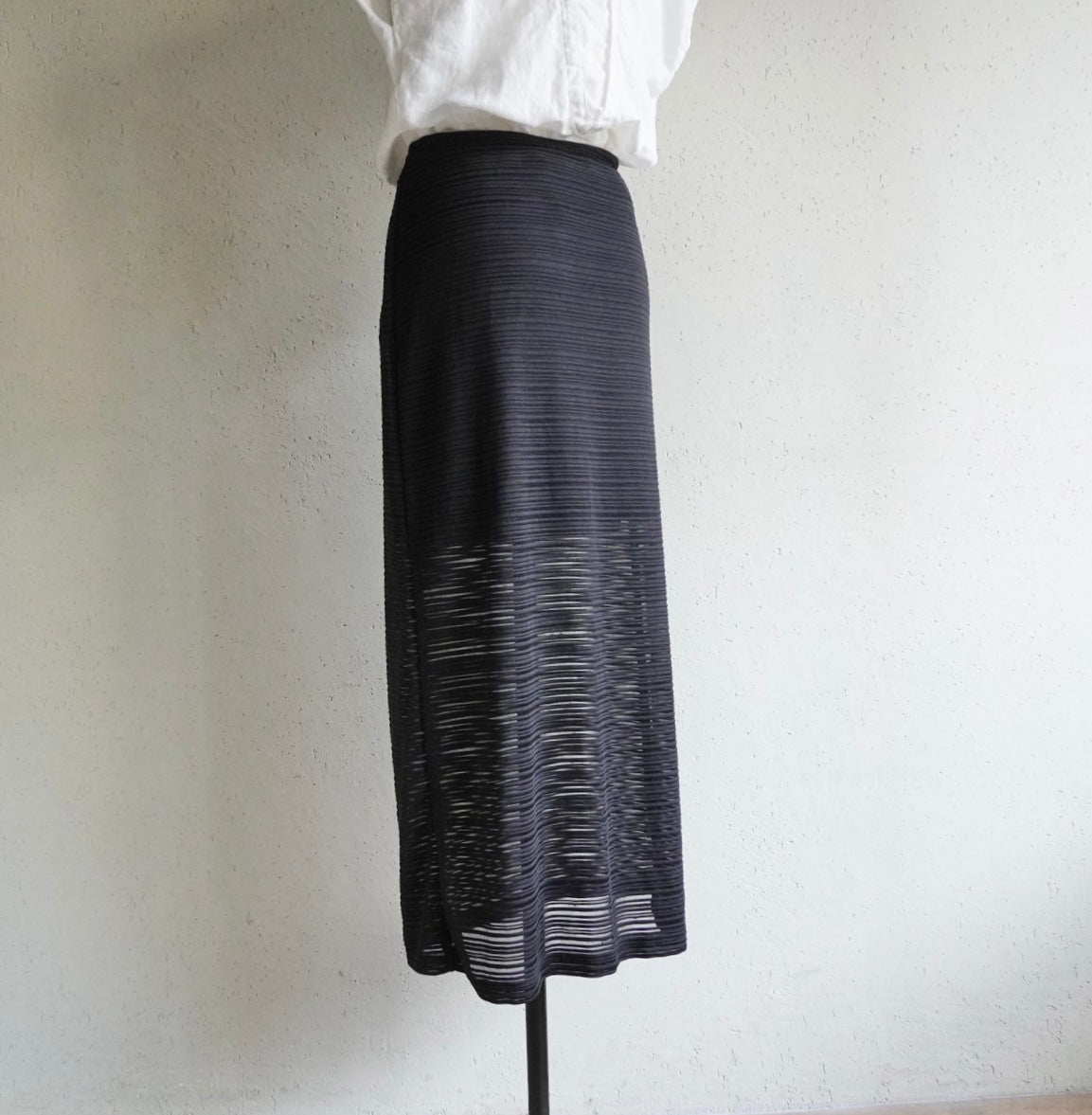 80s Sheer Skirt Made in USA