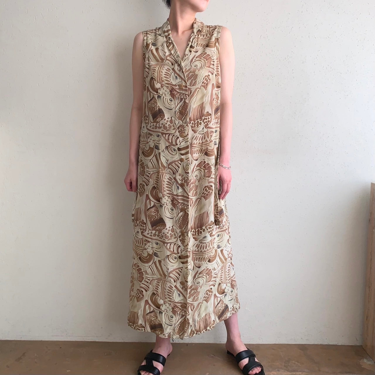 90s Printed Dress