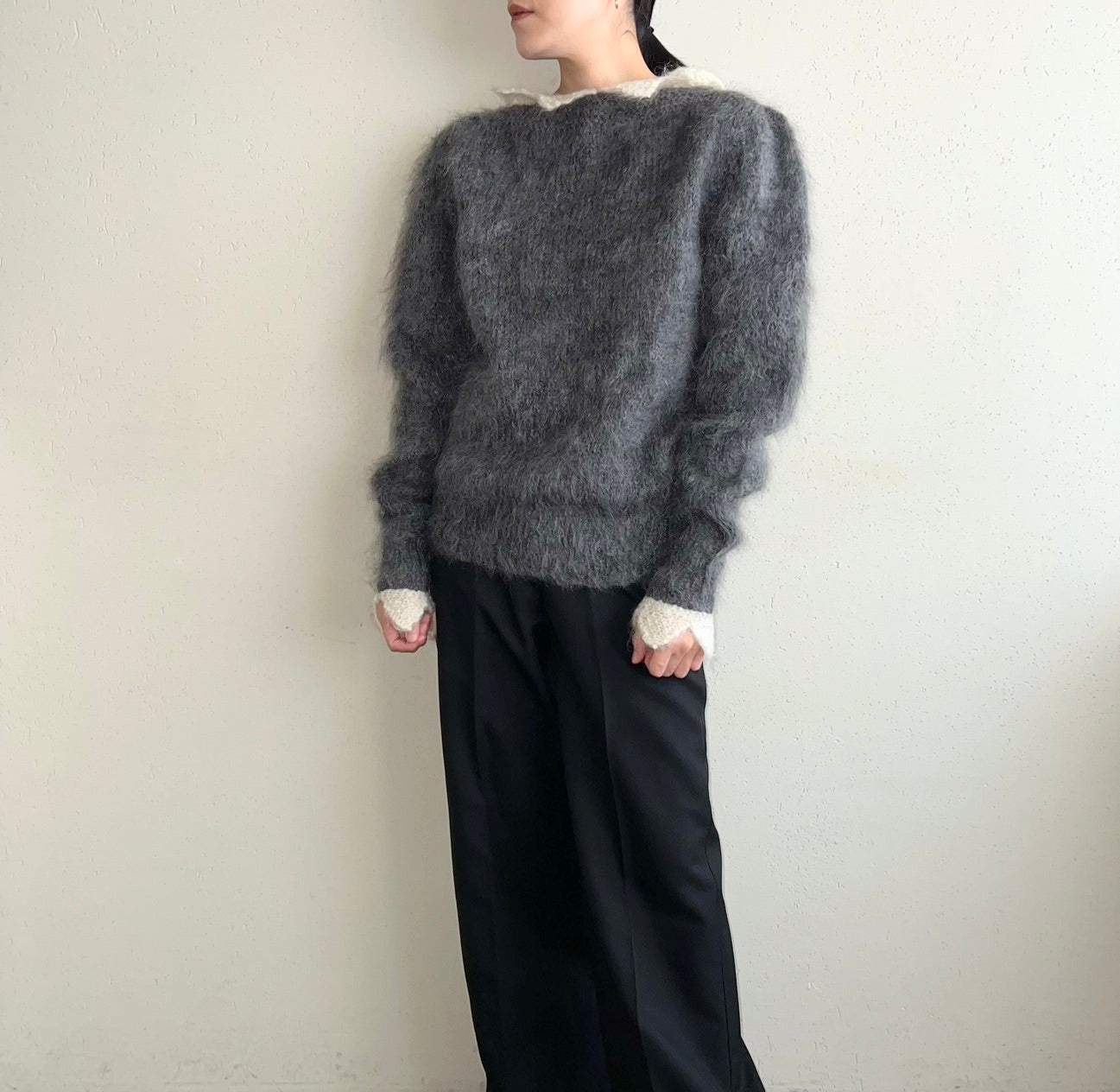80s Design Hand Knit