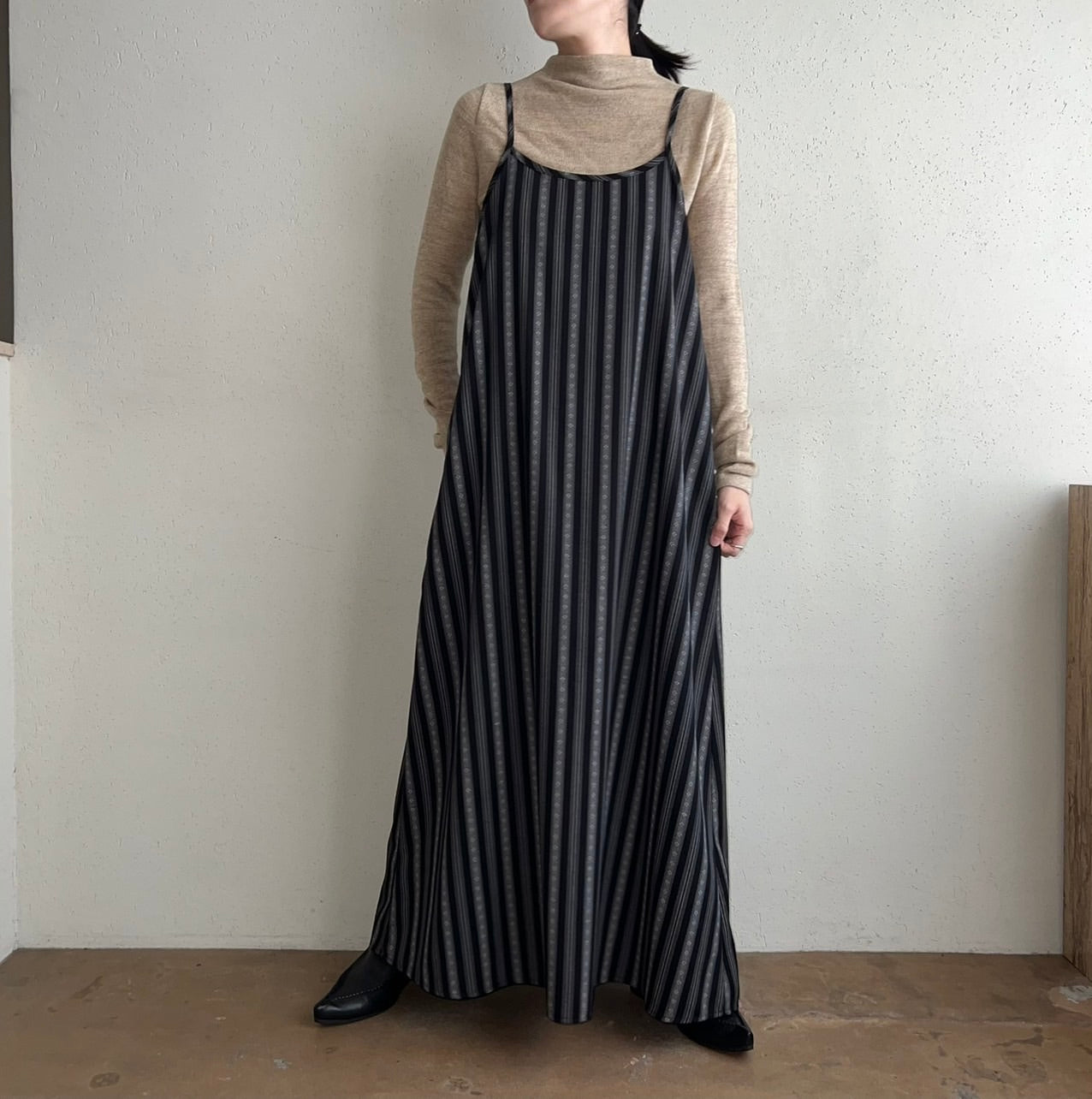 90s Striped Dress Made in USA