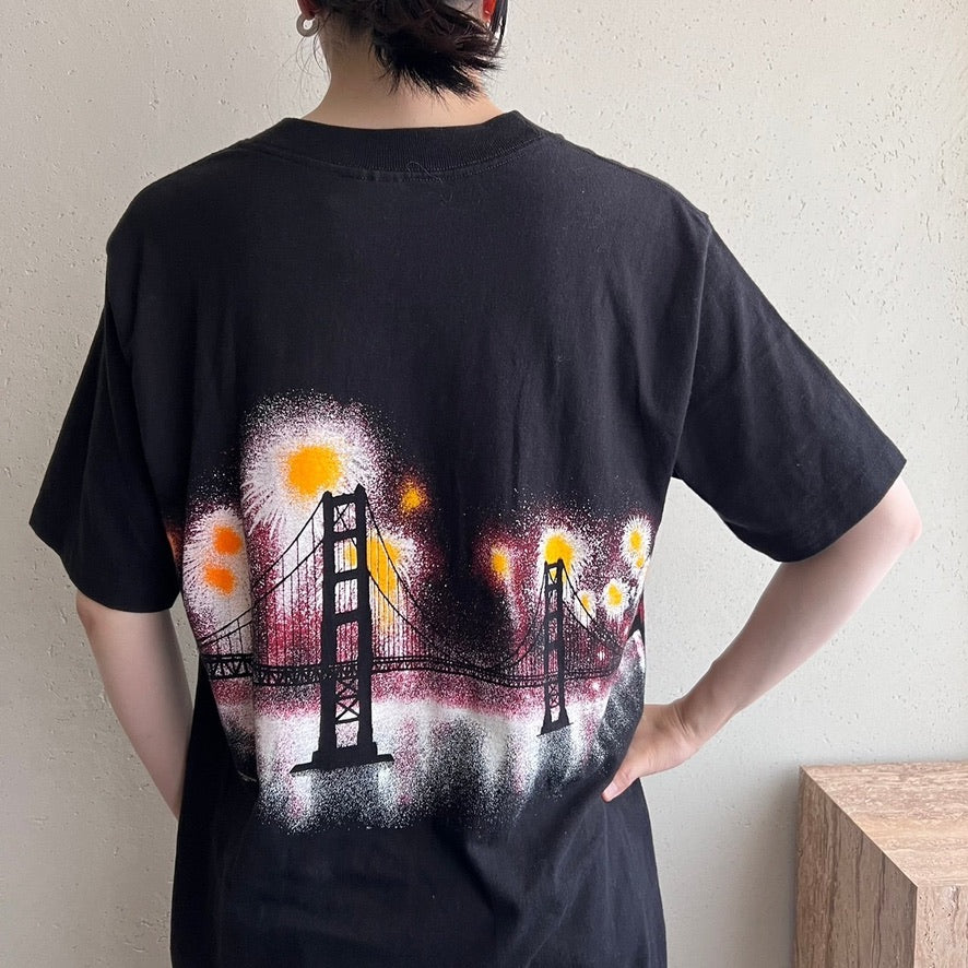 90s Printed T-shirt Made in USA