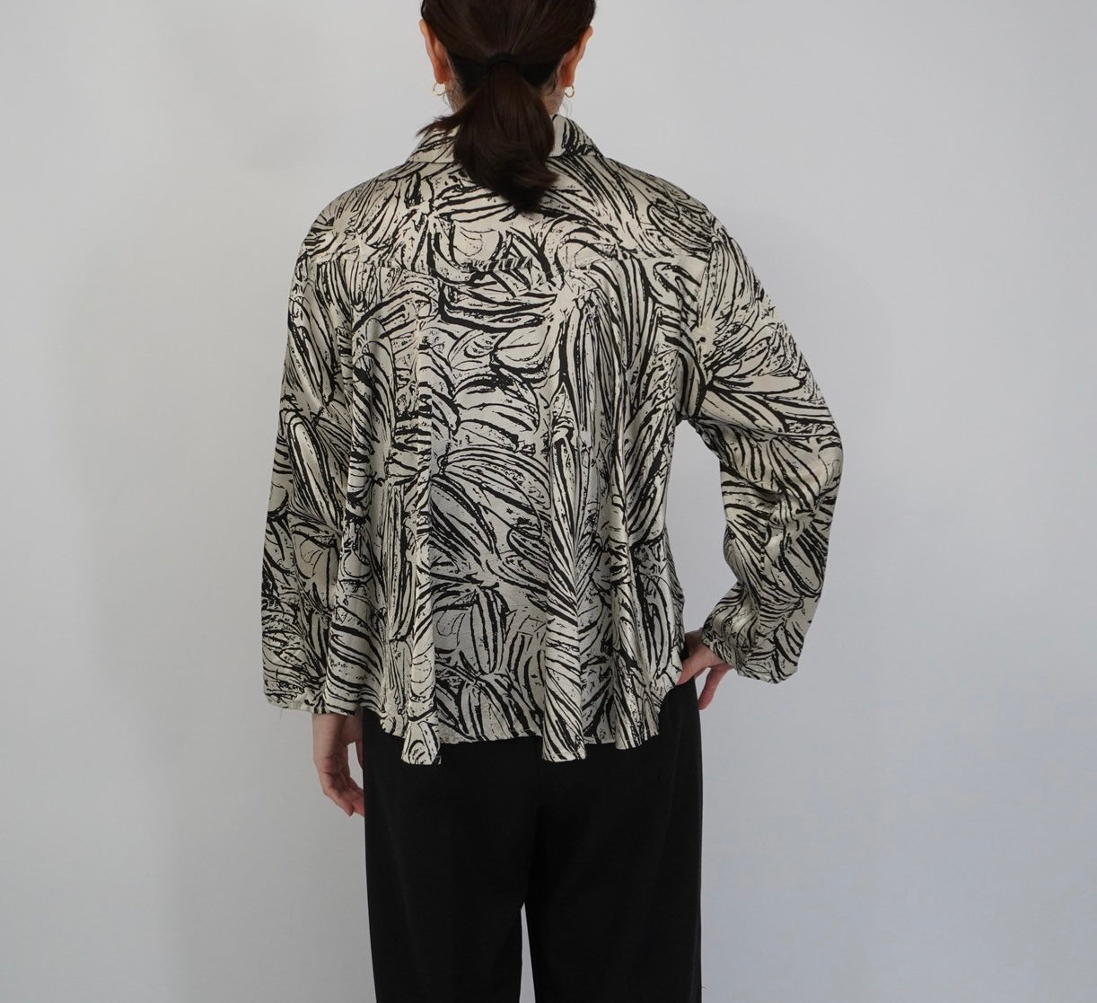 80s Pattern Shirt Made in USA