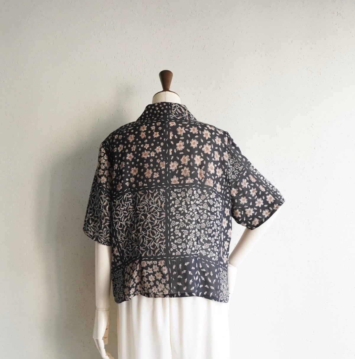 90s Printed Shirt Made in Great Britain