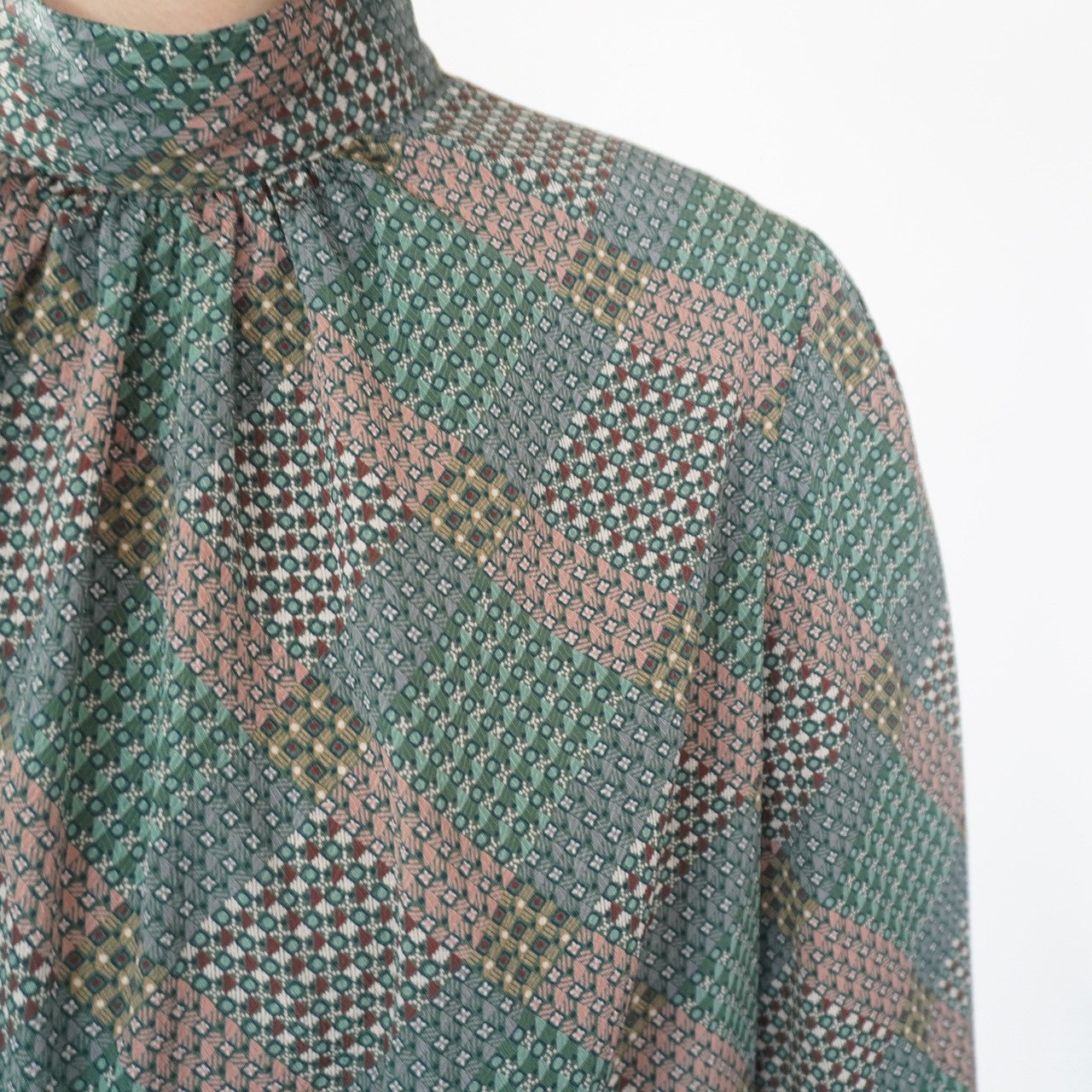 80s Pattern Blouse