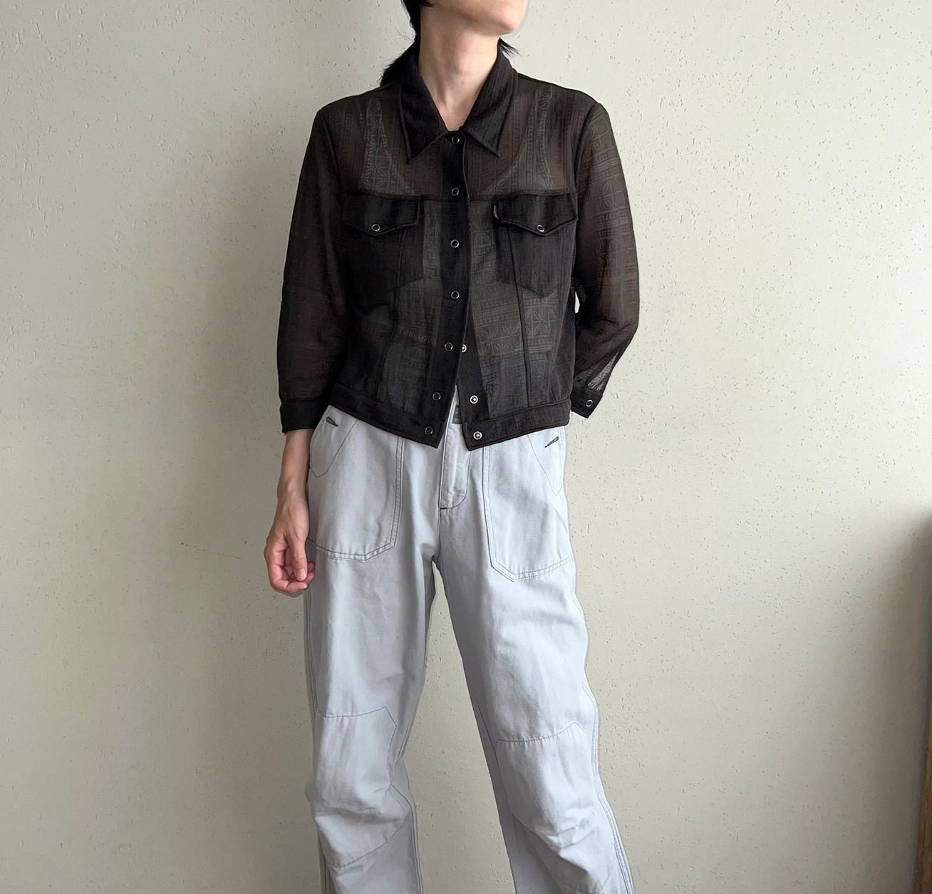 90s Sheer Shirt