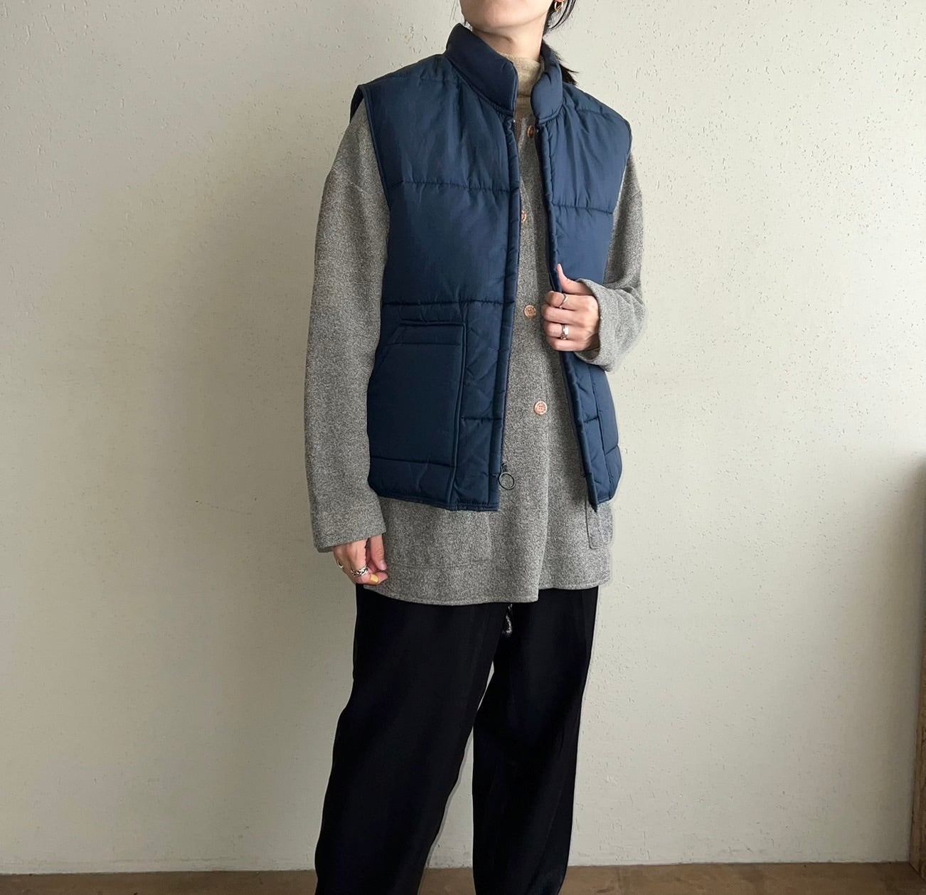 80s Quilted Vest Made in USA