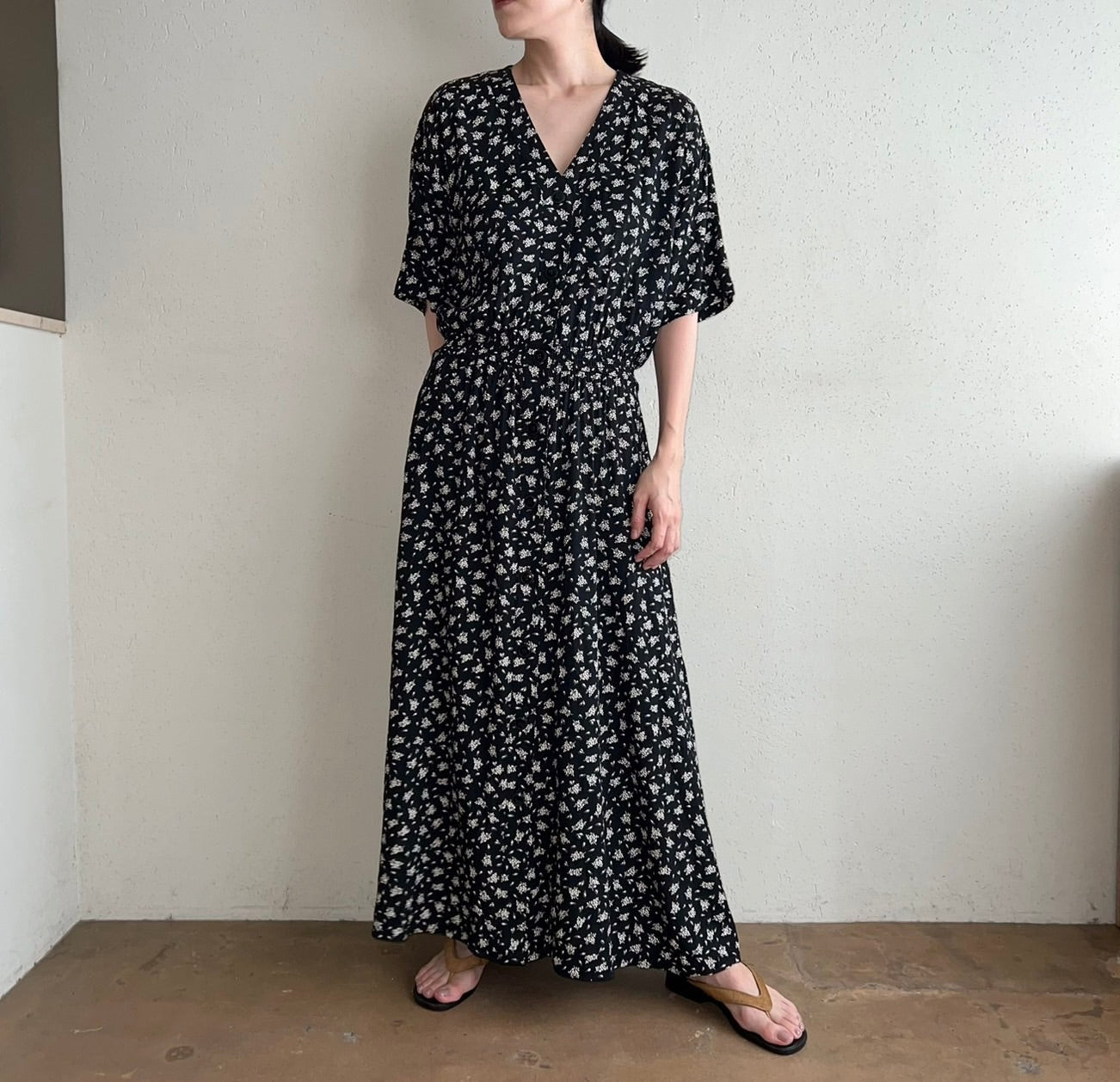 90s Printed Dress