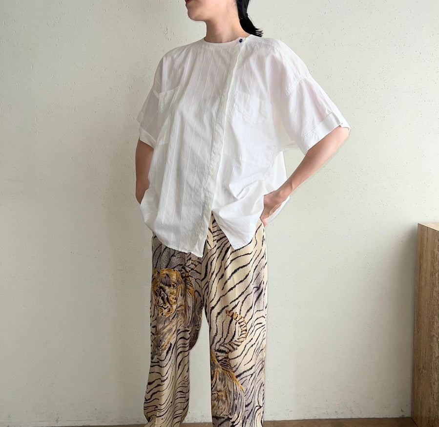 90s EURO Cotton Design Blouse