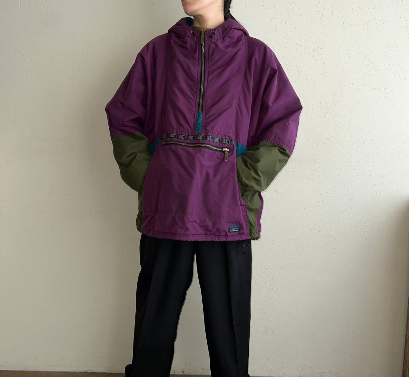 80s "L.L.Bean " Nylon Jacket Made in USA