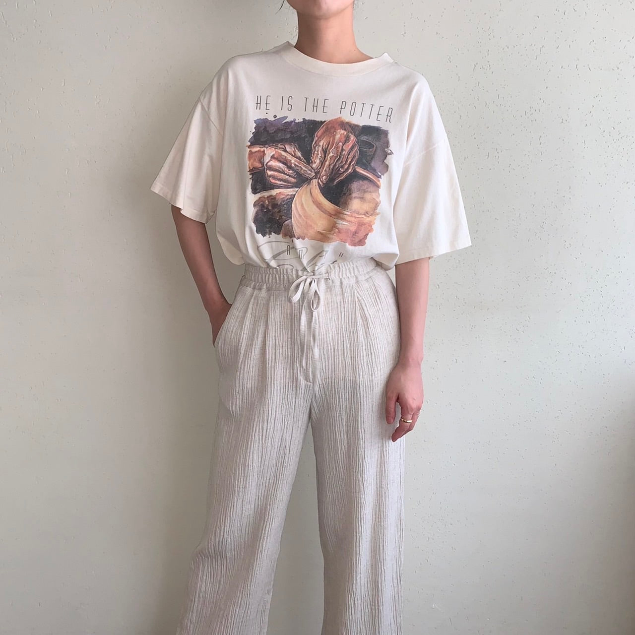 90s Printed T-shirt Made in USA
