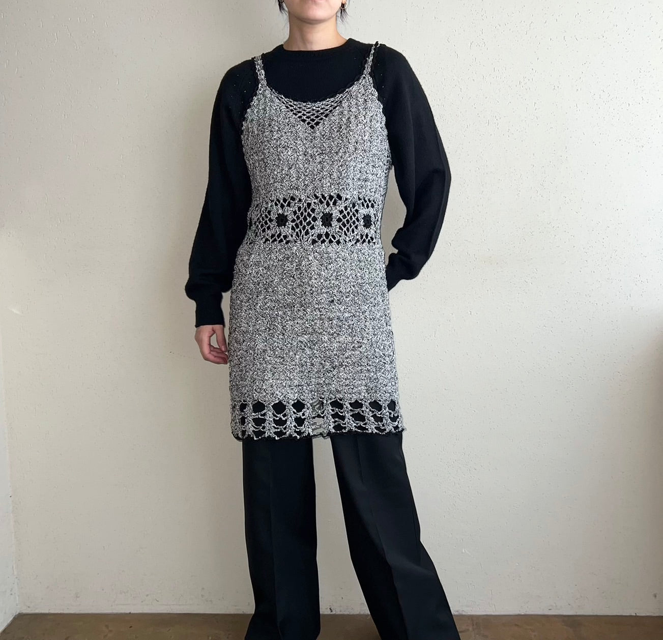 Crochet Knit Dress