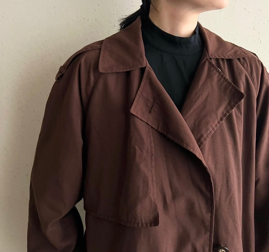 90s Brown Coat
