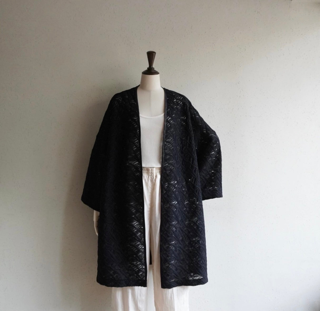 90s Black Robe Made in UK