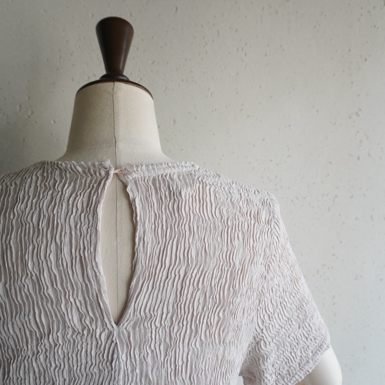90s Pleated Top Made in USA
