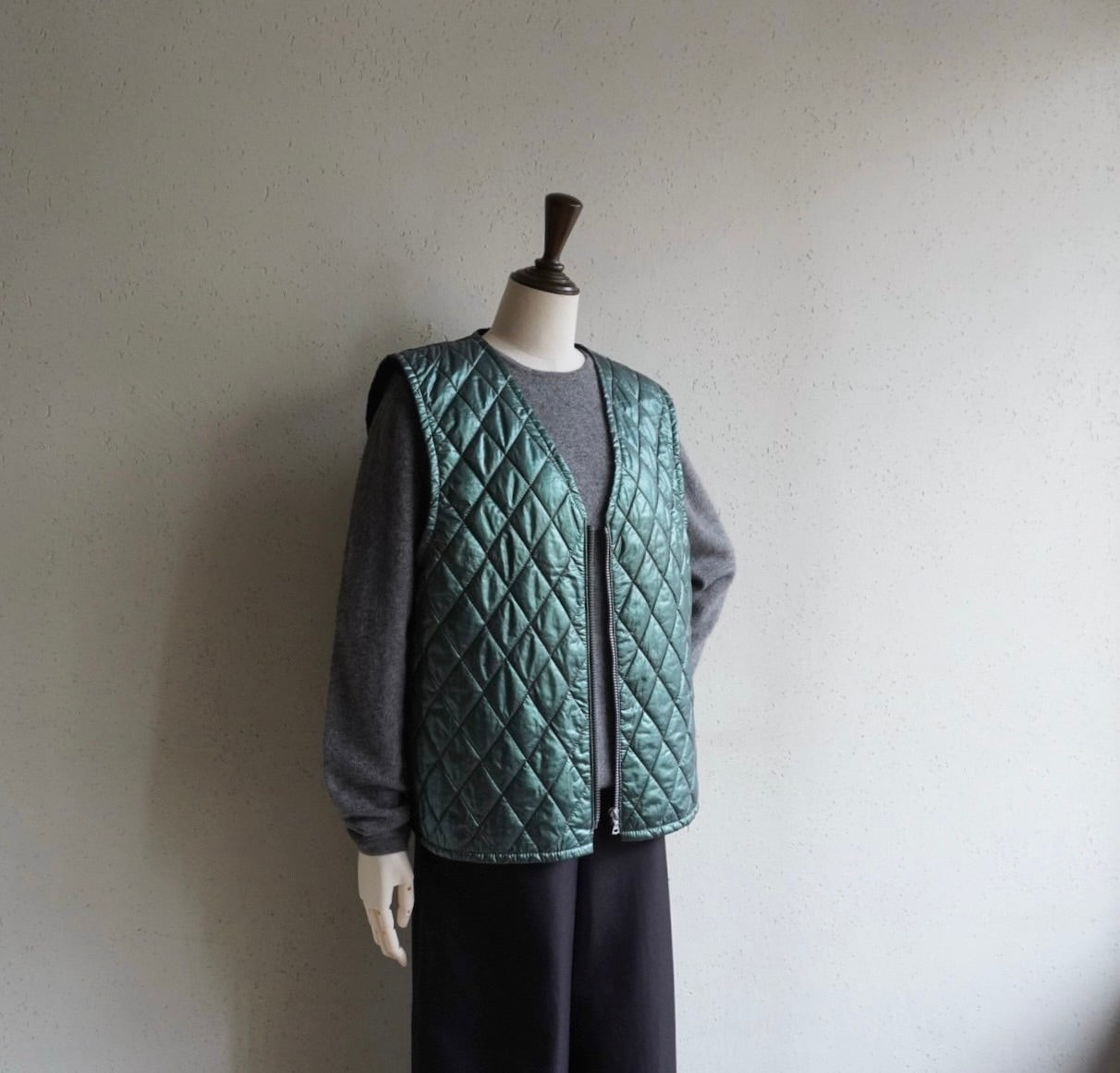 90s EURO Quilted Vest