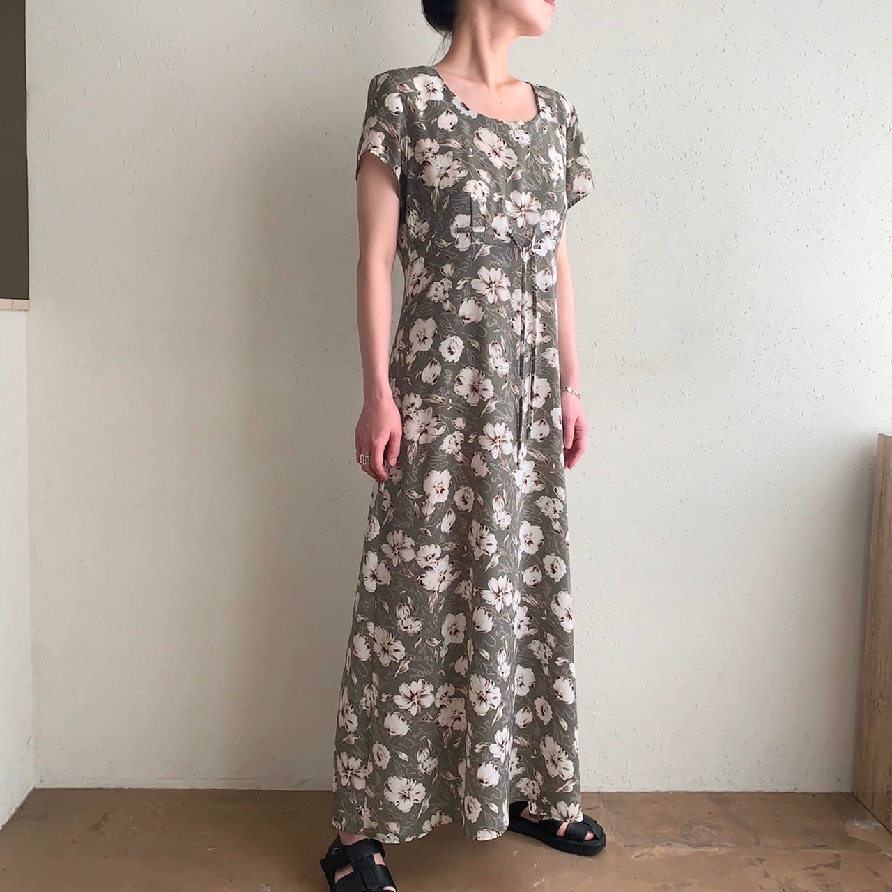 90s Printed Dress