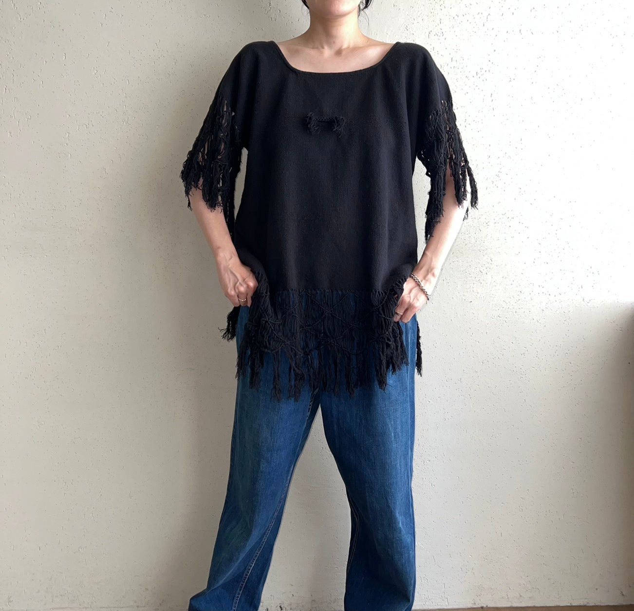 70s Fringed Tunic